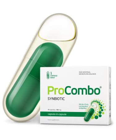 ProCombo Pr biotic & Pr biotic for Gut Health 200 Billion CFU 10 Capsules Pack of 1