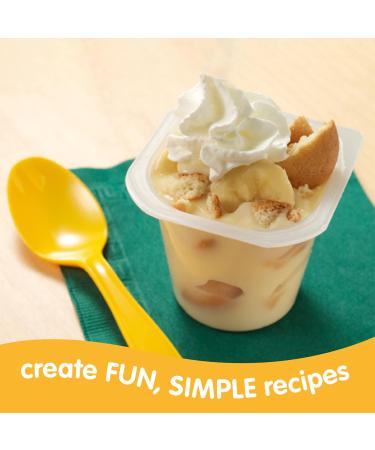 Snack Pack Banana Cream Pie Dessert Pudding 12 x 4-pack 99 gram cups Banana Cream Pie 396 g (Pack of 12) - Buy Online on GoSupps.com