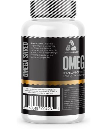 Legal Limit Labs Omega Shreds - MCT CLA DHA Supplement - Buy Online on GoSupps.com