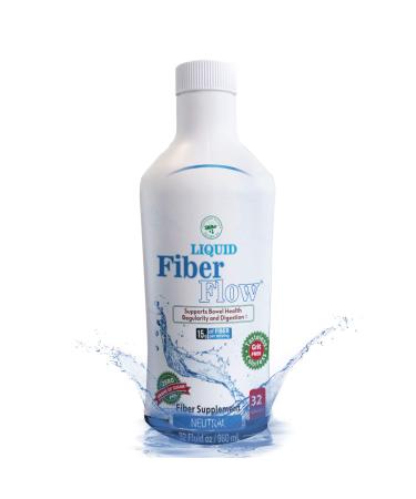 Liquid Fiber for Kids - Kids Fiber Supplement Sugar-Free Prebiotic Inulin Fiber Supplement Fiber Drink Mix Natural Bowel Regularity Drink for Healthy Intestinal Balance Nutritional Designs 32 Oz