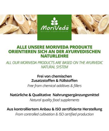 Astragalus in Capsule-1600mg of Root Powder with 112mg of Polysaccharides-Monthly Package-Immune System Anti-Aging Cardiovascular System-Vegan and Gluten Free-by MoriVeda 3x90 Pieces - Buy Online on GoSupps.com