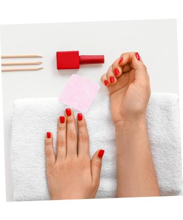 Mikinona 2 Boxes Nail Wipes Gel Nail Polish Cleaning Wipes Travel Wipes Travel Nail Polish Remover Gel Nail Remover Polish Remover Pads Glue Wipes Dip Polish Remover Nail Pads Cotton 4.80X4.80X0.10CM Pink - Buy Online on GoSupps.com