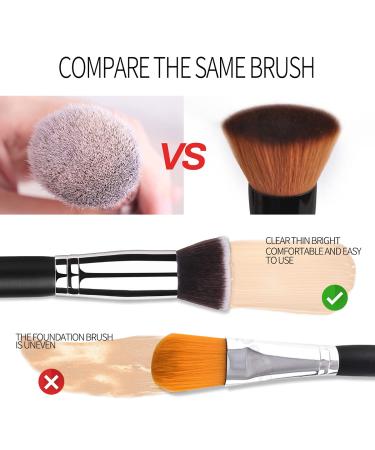 Anglicolor Flawless Full Coverage Foundation Set | 30ml Matte Oil-Control Formula | Long Lasting & Waterproof | Includes Makeup Brush | 104# Buff Beige for Women & Girls - Buy Online on GoSupps.com