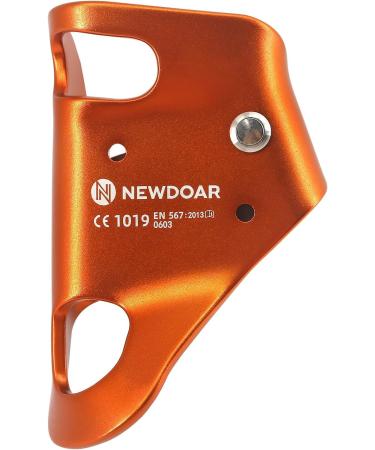 Newdoar CE-Certified Climbing Breast Ascender | Vertical Cable Climbing Equipment for 8-13mm Rope - Perfect for Tree Climbing and Climbing Enthusiasts - Buy Online on GoSupps.com