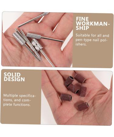 BESPORTBLE 2 Sets Nail Polisher Acrylic Nails Manicure Drill Bits Nail Replacement Bits Electric Pedicure Kit Nail Tools Limas De U as Stainless Steel. Silicone. Quartz. Ceramics - Buy Online on GoSupps.com
