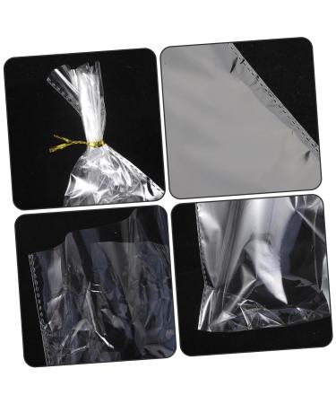 Housoutil 100pcs Clear Storage Bags - Multi-Use Soap Jewelry Craft & Clothes Packing Bags for Dirtproof Storage & Shopping - International Shipping Available - Buy Online on GoSupps.com