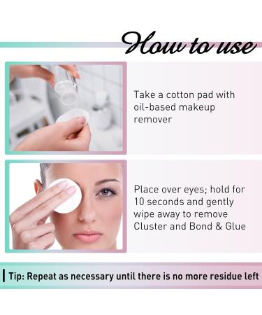 House of Lash Clusters Glue - Waterproof 10ml | Long Lasting 48-72 Hours Mascara Wand Eyelashes Lock Glue | Black Bond & Clear Seal | 1 Count - Buy Online on GoSupps.com