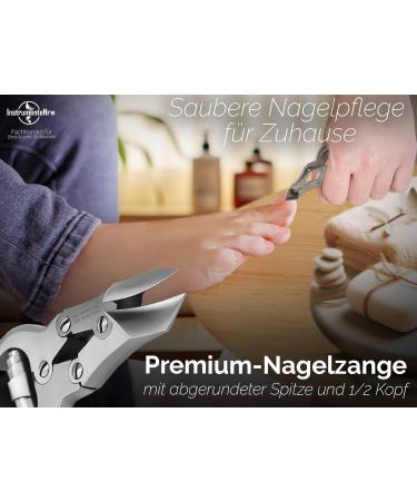 Professional Foot Care Head Cutter Nail Pliers - Double Gear Ratio 4-Way Screwed for Precision & Comfort - Buy Online on GoSupps.com