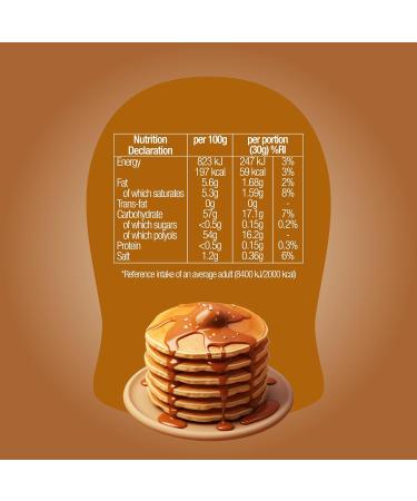 Diablo Salted Caramel Dessert Sauce | Sugar Free | Gluten Free | Diabetic Friendly | Hamper Available - Perfect for Gifting | 360g Salted Caramel 1.44 kg (Pack of 1) - Buy Online on GoSupps.com