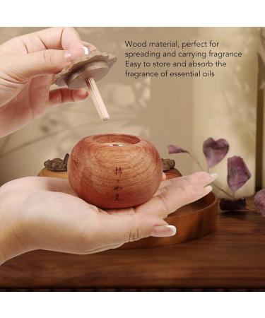 Persimmon Shaped Portable Aromatherapy Diffuser for Car - Enhance Sleep & Elegant Scented Oil Decor - Buy Online on GoSupps.com