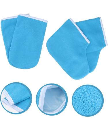 FOMIYES 2 Sets Paraffin Glove Wax Gloves Paraffin Accessories Wax Socks Insulated Mitts and Cozies Wax Bath Treatment Paraffin Gloves Mittens Wax Foot Cover Hand Work Boots - Buy Online on GoSupps.com