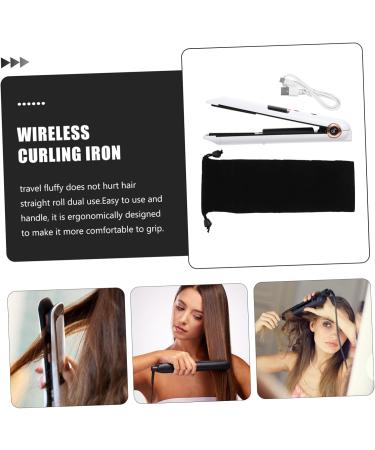 OHPHCALL 4pcs Curling Iron Curling Wand for Hair Styling Mini Curler Mini Hair Straightener Abs White 21X4X3.5CMx4pcs Whitex4pcs - Buy Online on GoSupps.com