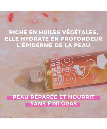 FRUIT ENERGY | Body Oil with 7 Wonders | 7 Vegetable Oils | Certified Organic by ECOCERT | 100ml - Buy Online on GoSupps.com