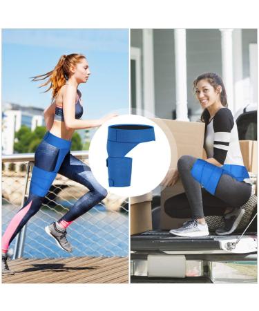 Adjustable Neoprene Groin Support Bandage for Hip and Thigh Pain Relief - Men and Women - Buy Online on GoSupps.com