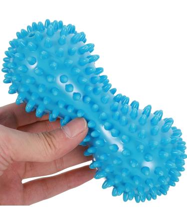 LIOOBO Hedgehog Massage Ball - Foot Roller for Pain Relief & Relaxation | Blue Foot Massager for Arm & Foot Muscle Relief - Buy Online on GoSupps.com