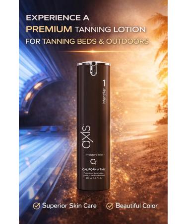 California Tan CT Axis Step 1 Intensifier Tanning Bed Lotion 6.8 ounces - Buy Online on GoSupps.com