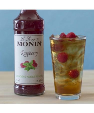 Monin Zero Calorie Natural Raspberry Syrup 1L - Buy Online on GoSupps.com