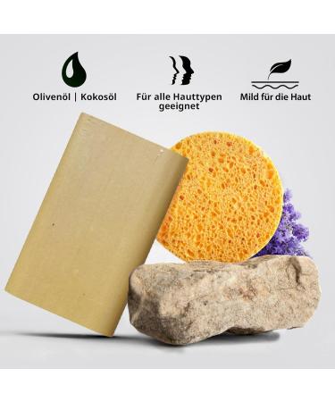 Dungl Schmied Soap Cedar Wood Handmade Lavender Cedar Wood Scented Natural Without Palm Oil Care Soap with Natural Ingredients Vegan For All Skin Types - Buy Online on GoSupps.com