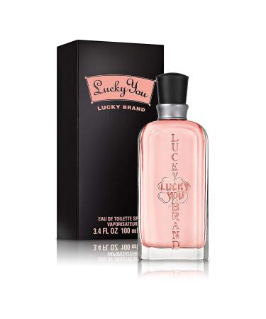 Womens Perfume Fragrance by Lucky You Eau de Toilette Spray Day or Night with Fresh Flower Citrus Scent 3.4 Fl Oz - Buy Online on GoSupps.com