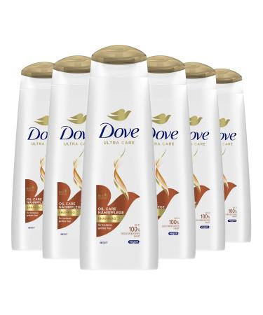 Dove Shampoo Oil Care - Nourishing Solution for Dry Brittle Hair | Bio-Restore Complex | 250ml (6 Pieces) - International Shipping Available - Buy Online on GoSupps.com