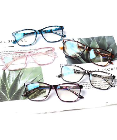 SIGVAN Ladies Blue Light Blocking Reading Glasses - Tortoiseshell Fashion Print | 2.0x Magnification - Buy Online on GoSupps.com