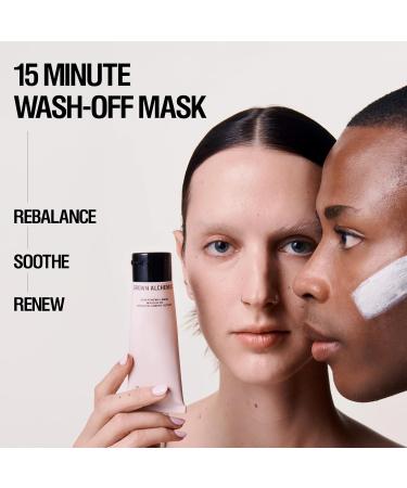 Grown Alchemist Skin Renewal Mask - Creamy Wash-off Clay Mask Gently Exfoliates and Boosts Hydration for Radiant Skin Fruit Acids and Echinacea 75ml - Buy Online on GoSupps.com