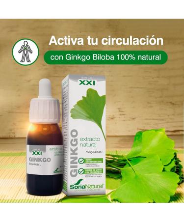 Soria Natural Ginkgo Biloba Extract 50ml - Pack of 1 | Powerful Natural Supplement - Buy Online on GoSupps.com