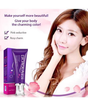 BIOAQUA Intimate Cream 30g - Natural Moisturizing Nipple Pinkish Cream for Skin Beauty - Buy Online on GoSupps.com