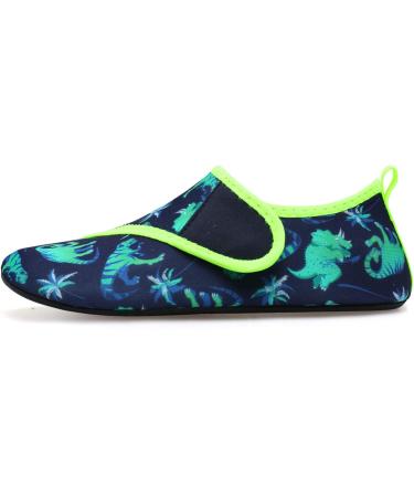 JIASUQI Kids Water Shoes for Beach Swimming - Dinosaur Print - Size 13/13.5 UK - Buy Online on GoSupps.com
