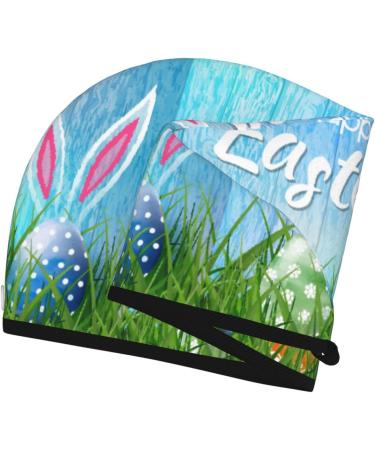 Quick-Dry Hair Towel Wrap - Easter Special | Hair Towel Turban & Button Design for Effortless Drying - Buy Online on GoSupps.com