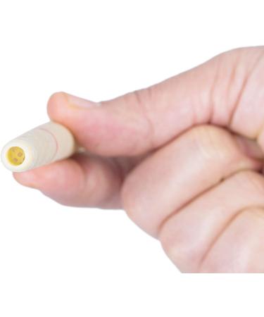 Therapeutico Natural Organic 100% Beeswax Hopi Ear Candles - 6 Hand-Crafted Medical Grade Candles with Safety Disc and Double Wax Filter | Relaxing Ear Candling Treatment | Free Ebook Included - Buy Online on GoSupps.com