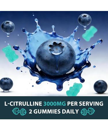 ABYSSUS L Citrulline Supplements for Men L-Citrulline 3000mg Gummies Nitric Oxide Supplement for Energy & Muscle 60 Counts - Buy Online on GoSupps.com