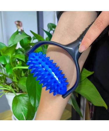 XCSJ Massage Roller with Balls & Handle - Ultimate Self-Massage Device for Relaxing Back Shoulders Arms & Legs (Black) | International Shipping Available - Buy Online on GoSupps.com