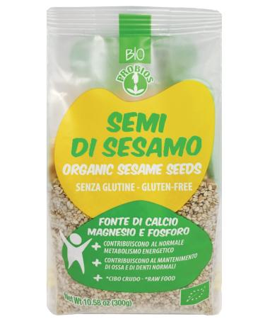 Probios - Sesame Seeds.Semi di Sesamo, Pack of 6 x 300g