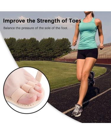 Agatige Toe Straighteners Set - 3 PCS Toe Spacers & Separators for Bunion Corrector & Hammer Toe Support - Buy Online on GoSupps.com