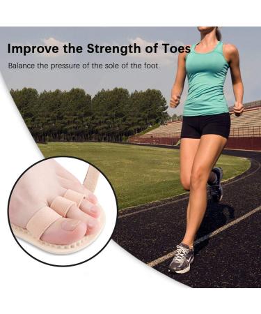 Bunion Corrector & Toe Straightener - Adjustable Splint & Spacer for Hammer Claw & Crooked Toes - Foot Care Solution - Buy Online on GoSupps.com
