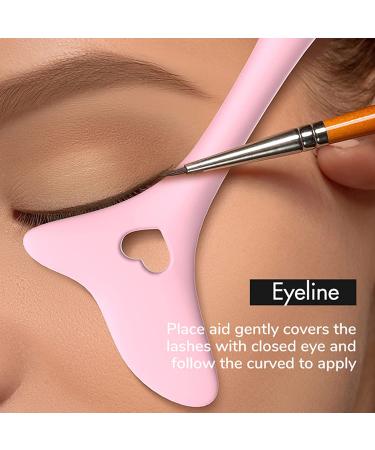 Silicone Eyeliner Stencils Wing Tips & Makeup Aid Set - Easy to Use and Reusable Beauty Tools - Buy Online on GoSupps.com