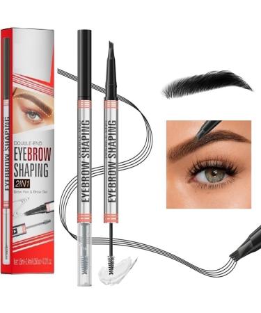 SONGVISON Eyebrow Liquid Pencil Eyebrow Styling Cream Waterproof Quick Freeze Beautiful Moments