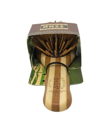 Eco-Friendly Bamboo Hair Brush - Small Oval Bass Brushes | The Green Brush - Buy Online on GoSupps.com