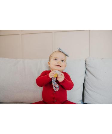Binky Clip 3 Pack Set - Dot by Copper Pearl | Stylish and Practical Baby Pacifier Holder - Buy Online on GoSupps.com