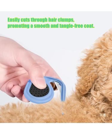 2 PCS Pet Knotting Comb for Cat Dog Pet Knotting Comb Pet Grooming Tool Pet Knotting Blade Comb Medium Long Hair Pet Knotting Hair Removal Dematting Comb (B) - Buy Online on GoSupps.com