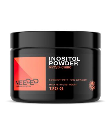 MZ Meet the zone Inositol Powder 120g - Myo-Inositol + D-Chiro-Inositol in an optimal ratio of 40:1 - 2000mg per serving - 60 servings per pack - Vegan and additive-free - by MZ