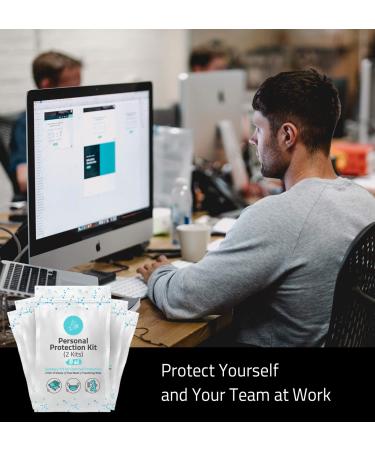 All-in-One Personal Protection Kits for TWO PEOPLE - 10 PACK - Buy Online on GoSupps.com