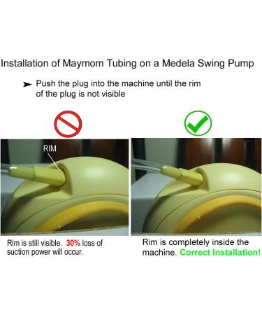 Medela Swing Breastpump Tubing - Transparent, 1-Pack - Buy Online on GoSupps.com