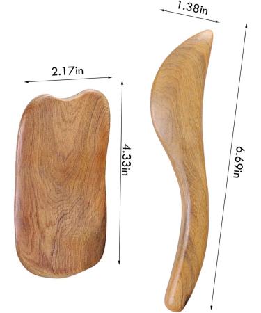 Shop Wood Gua Sha Tool for Skin Care - Relax Muscles & Mobilize Soft Tissue | International Shipping Available - Buy Online on GoSupps.com