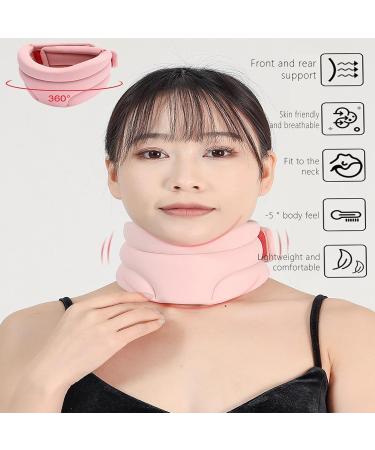 Shop Eteslot Snooze: Soft Foam Neck Support for Sleep Aid & Anti-Snoring | Flocked Fabric Comfort | Ideal for Pink Decor - Buy Online on GoSupps.com