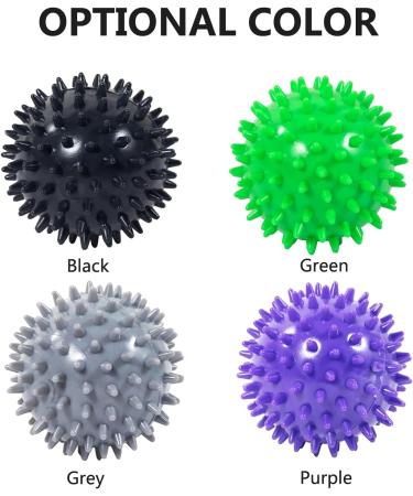 Igelball Massage Balls - 2 Pack Acupressure Hedgehog Balls for Pain Relief Muscle Regeneration & Myofascial Relaxation | Ideal for Back Legs Feet & Hands - Buy Online on GoSupps.com