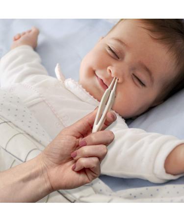 Fuchsi Baby Nose Tweezers | Gentle Ear & Nose Cleaning | Premium German Brand | Safe Baby Care Plastic Tweezers - Buy Online on GoSupps.com