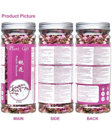 Buy Organic Dried Peach Blossom 40g - Perfect for Tea & DIY Crafts | International Shipping - Buy Online on GoSupps.com