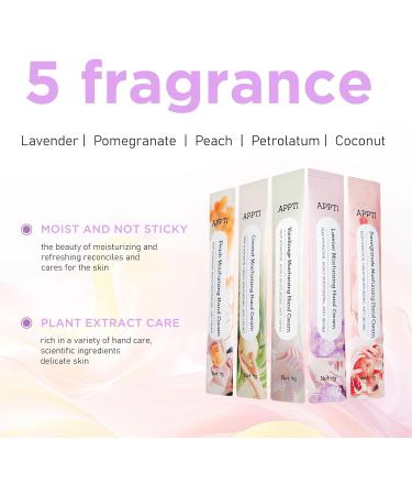 APPTI Moisturizing Hand Cream Day Clean Hand Lotion Travel Size Hand Cream Daily Moisturizing Hand Cream For Dry Hands - Variety Fragrance Pack of 10 Variety(10 pack) - Buy Online on GoSupps.com